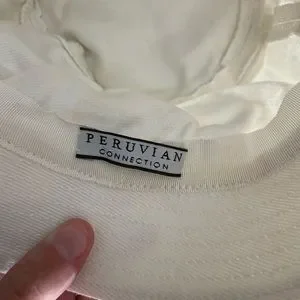 Vintage Peruvian Connection Bucket Hat Buckle White Rare Peruvian Connection | Accessories | Vintage Peruvian  main image 2